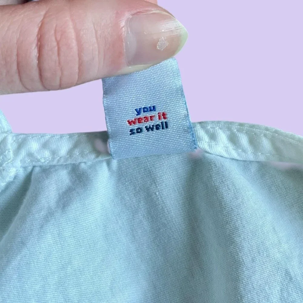 Old Navy White Babydoll Top – Size XS - Picture 7 of 7